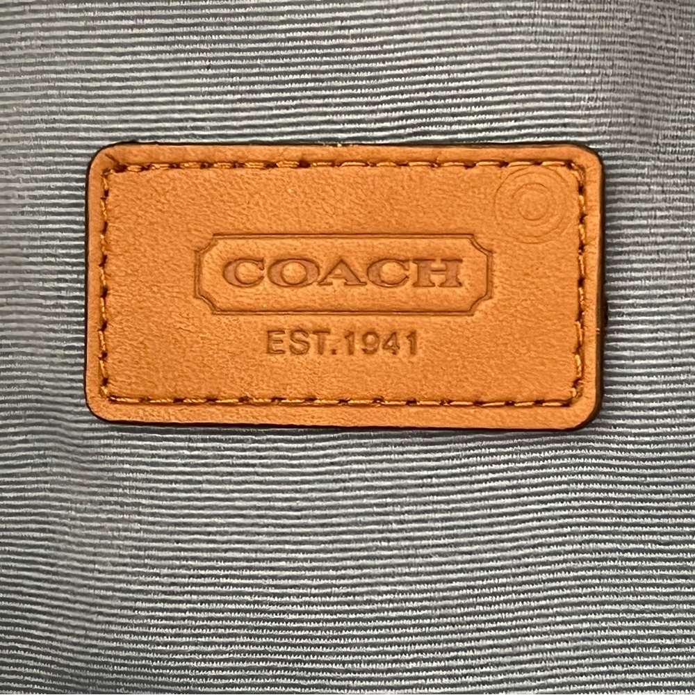 Coach Patchwork Logo & Leather Bucket Hat in Brown, Cream, Pink - Picture 6 of 9